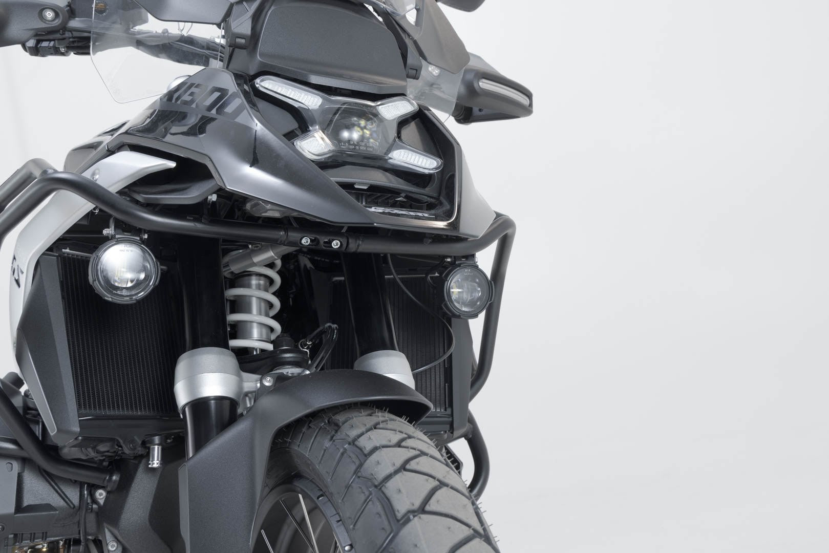 [NSW.07.975.61000/B] Kit faretti EVO high beam Nero. BMW R 1300 GS (23-).
