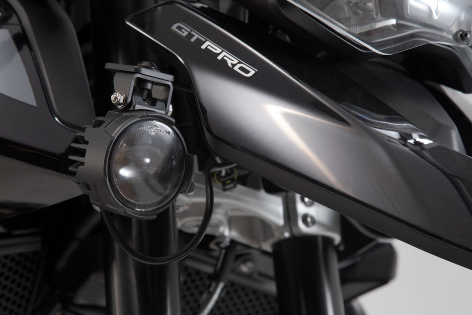 [NSW.11.953.61000/B] Kit faretti EVO high beam Nero. Triumph Tiger 900/GT/Rally/Pro (19-23).