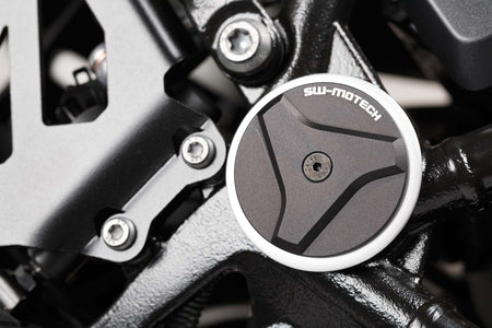 [RAD.07.737.10100/B] Set clip per telaio Nero. BMW R1200GS, R1200/1250RT, R1250GS.