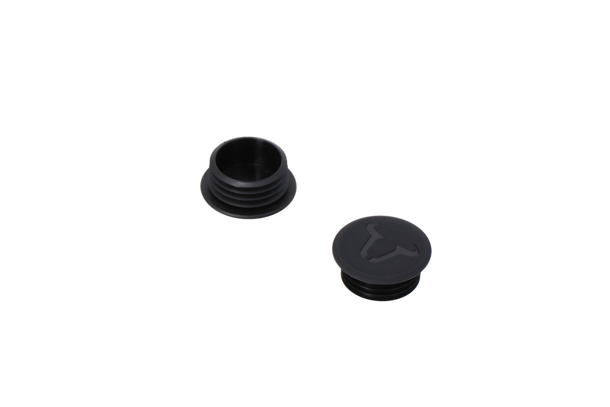 [SBL.00.051.80000/B] Ricambio tappi telaio per barre di protezione Colore nero. In coppia.