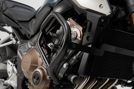 [SBL.01.529.10001/B] Barra di protezione motore Nero. Honda CB650F (14-18) / CB650R (18-).