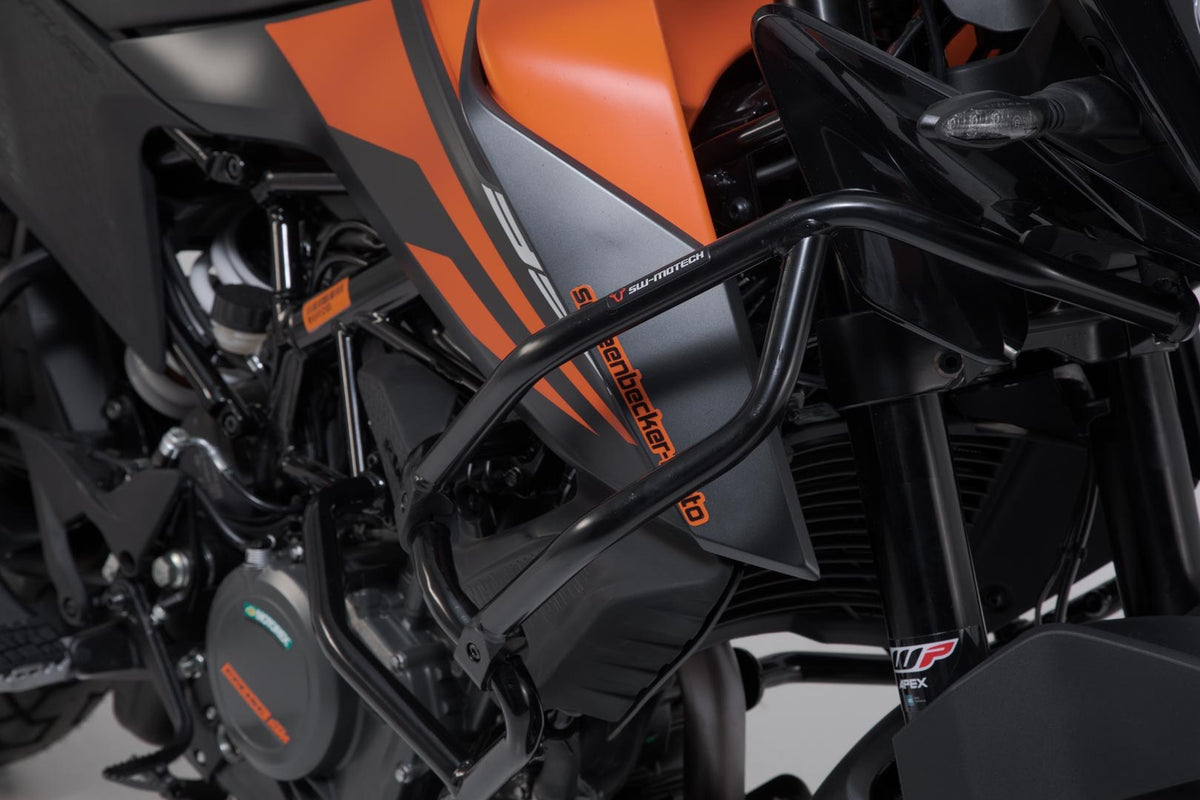 [SBL.04.958.10100/B] Barra di protezione sup. per KTM originale Nero. KTM 390 Adv (19-).