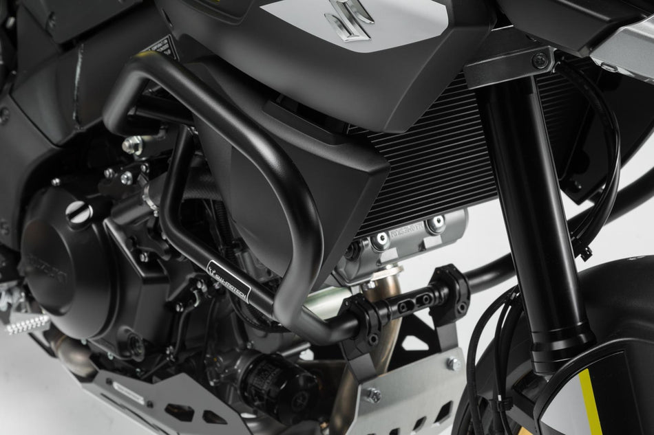 [SBL.05.440.10001/B] Barra di protezione motore Nero. Suzuki V-Strom 1000 (14-19).