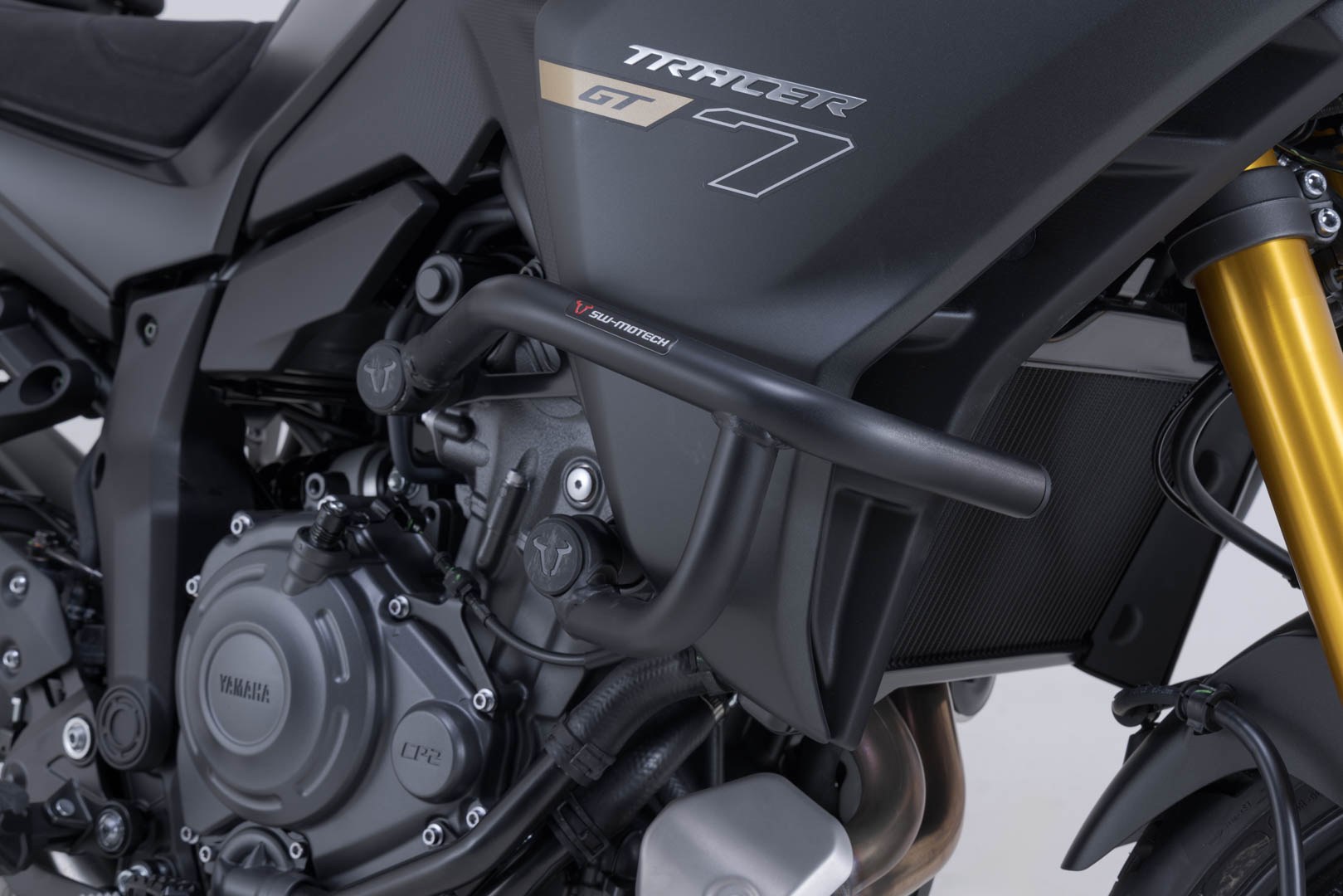 [SBL.06.020.10000/B] Barra di protezione motore Nero. Yamaha Tracer 7 / GT (25-).