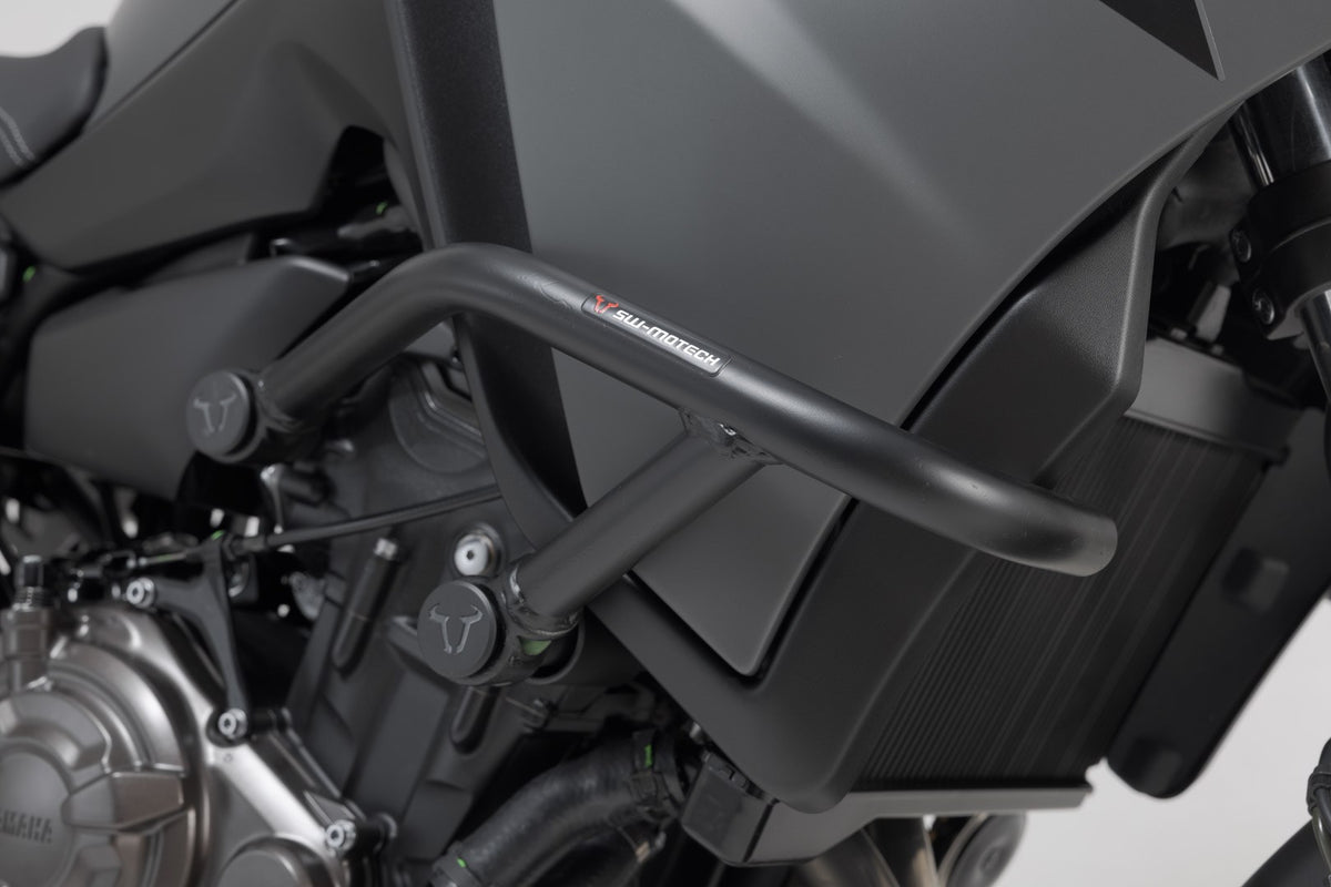 [SBL.06.593.10002/B] Barra di protezione motore Nero. Yamaha MT-07 / Tracer, Tracer 7 / GT.