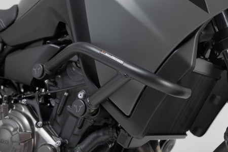 [SBL.06.593.10002/B] Barra di protezione motore Nero. Yamaha MT-07 / Tracer, Tracer 7 / GT.