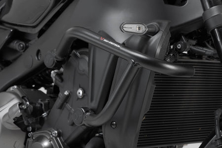 [SBL.06.851.10001/B] Barra di protezione motore Nero. Yamaha MT-09 / SP (20-), XSR900 (21-).