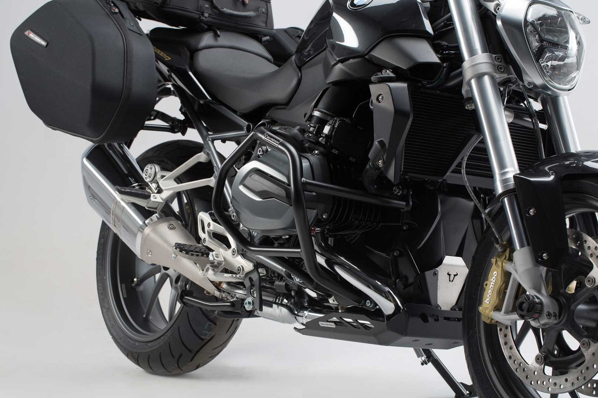 [SBL.07.573.10000/B] Barra di protezione motore Nero. BMW R1200R / R1200RS (14-18).