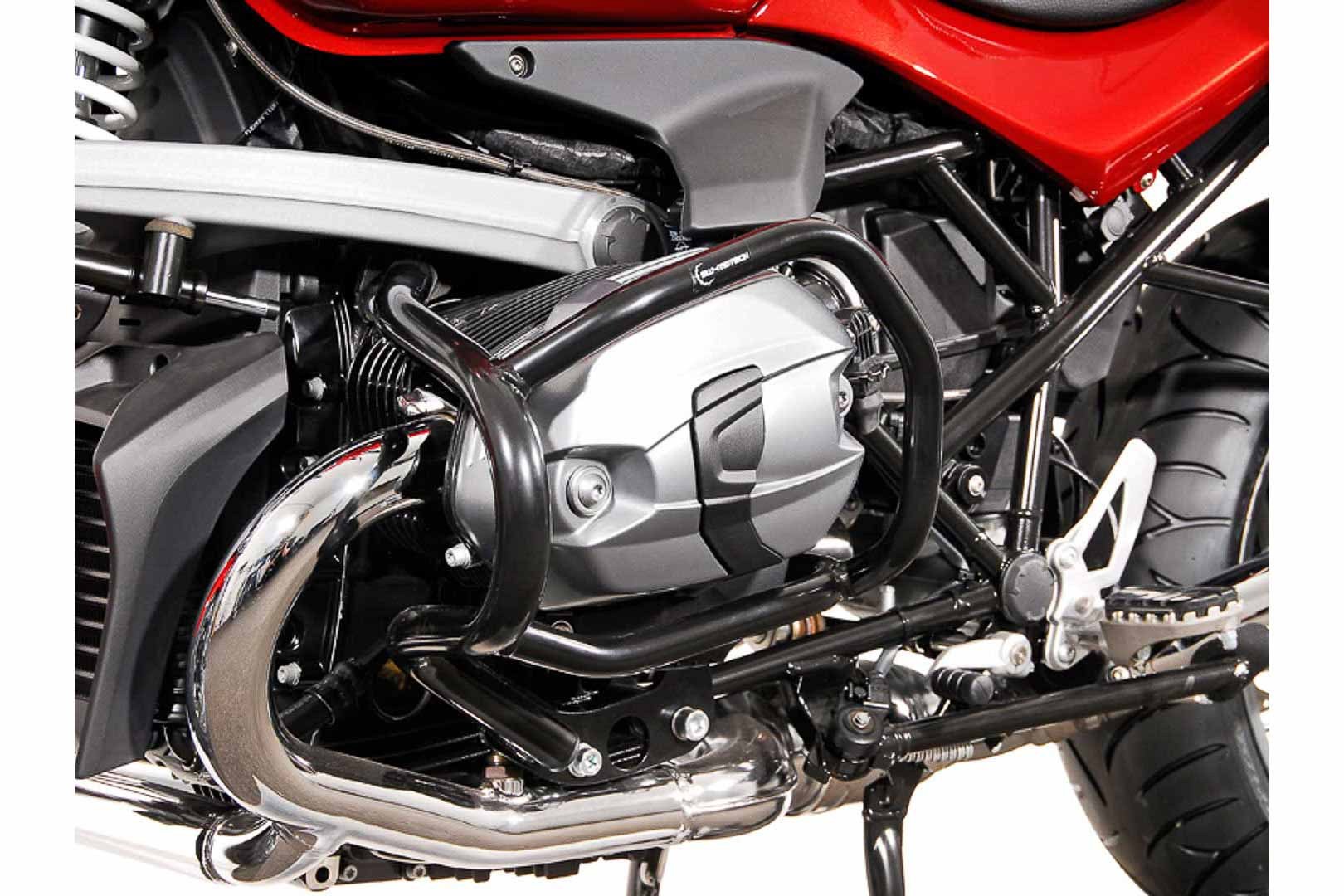 [SBL.07.606.10000/B] Barra di protezione motore Nero. BMW R 1200 R (07-14).