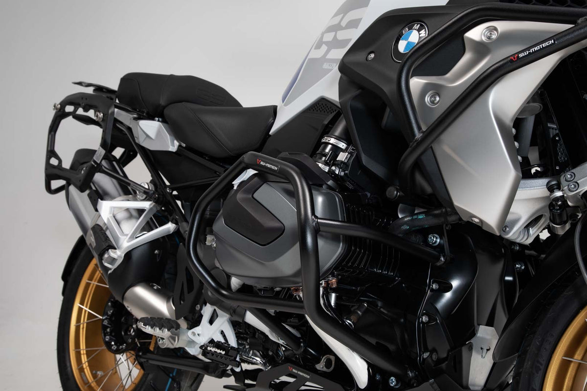 [SBL.07.904.10001/B] Barra di protezione motore Nero. BMW R 1250 GS (18-), R1250 R/RS (18-).