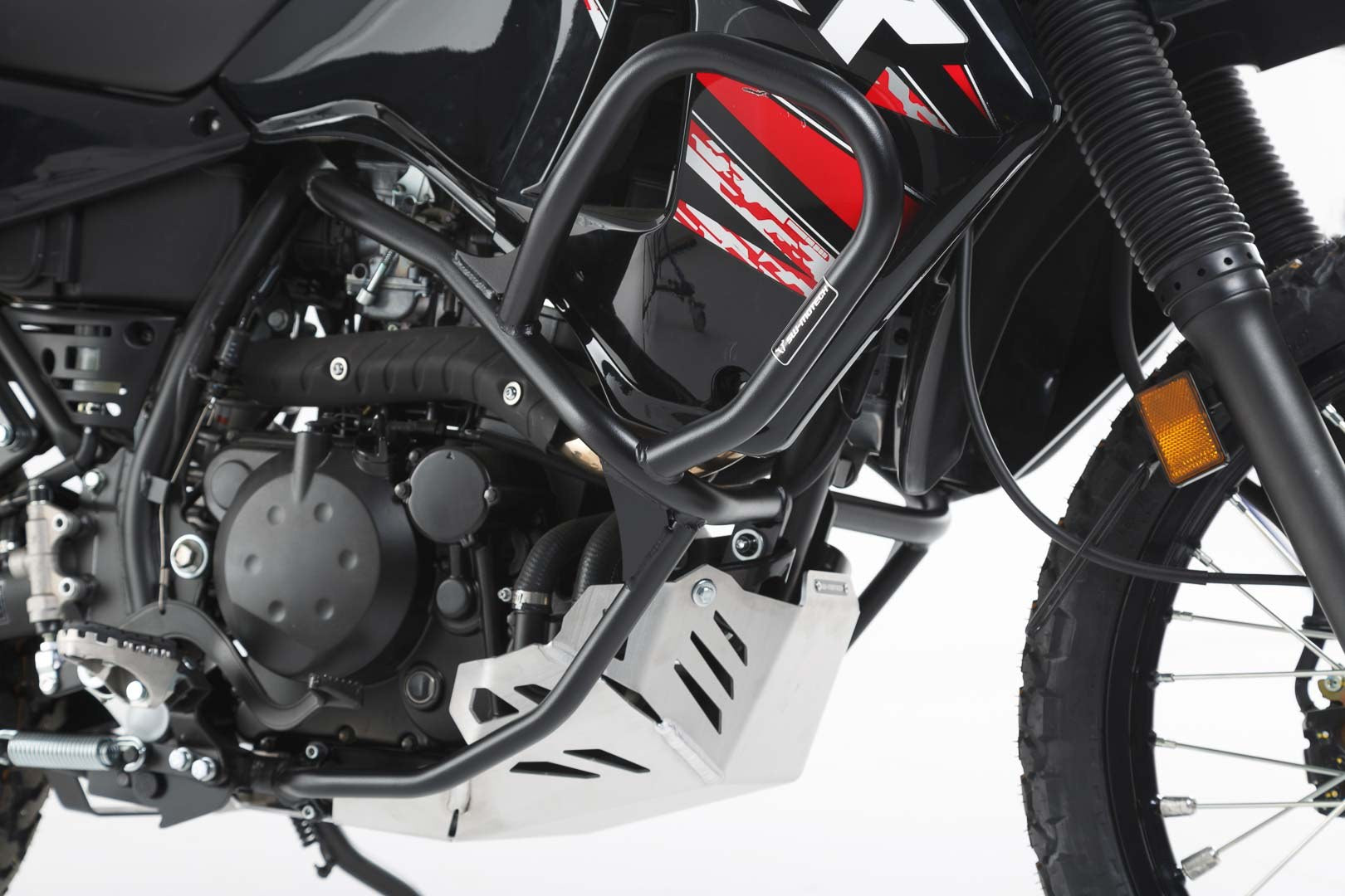 [SBL.08.297.10002/B] Barra di protezione motore Nero. Kawasaki KLR 650 (08-18).