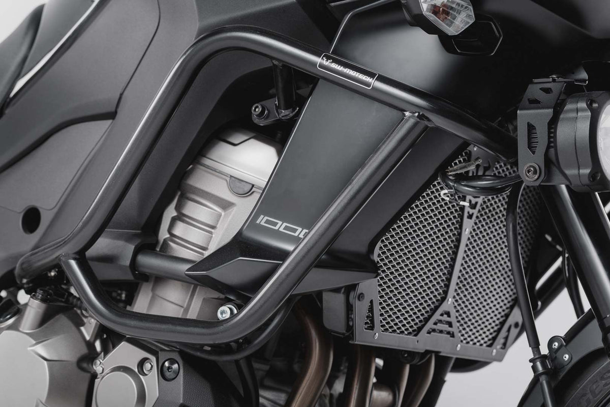 [SBL.08.722.10000/B] Barra di protezione motore Nero. Kawasaki Versys 1000 (15-18).