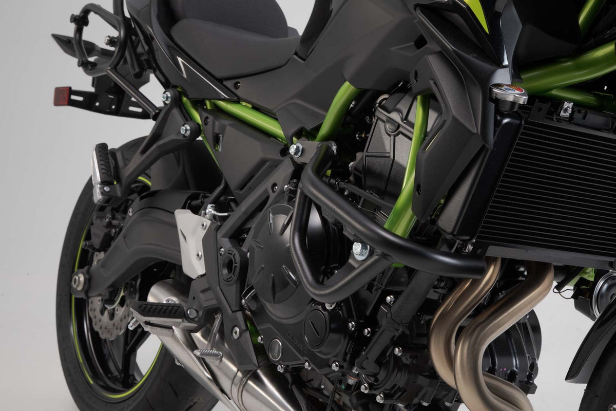 [SBL.08.866.10000/B] Barra di protezione motore Nero. Kawasaki Z650 / Z650RS / Z650 S.