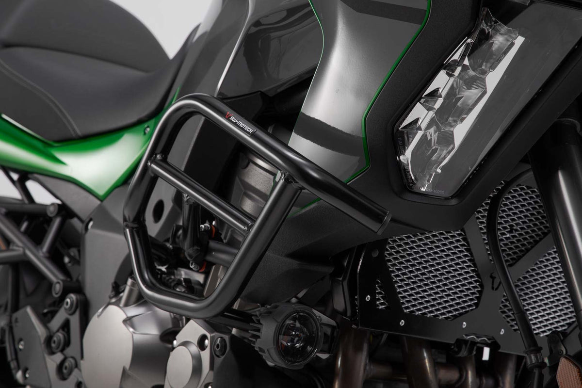 [SBL.08.922.10000/B] Barra di protezione motore Nero. Kawasaki Versys 1000 (18-) / 1100 (24-).