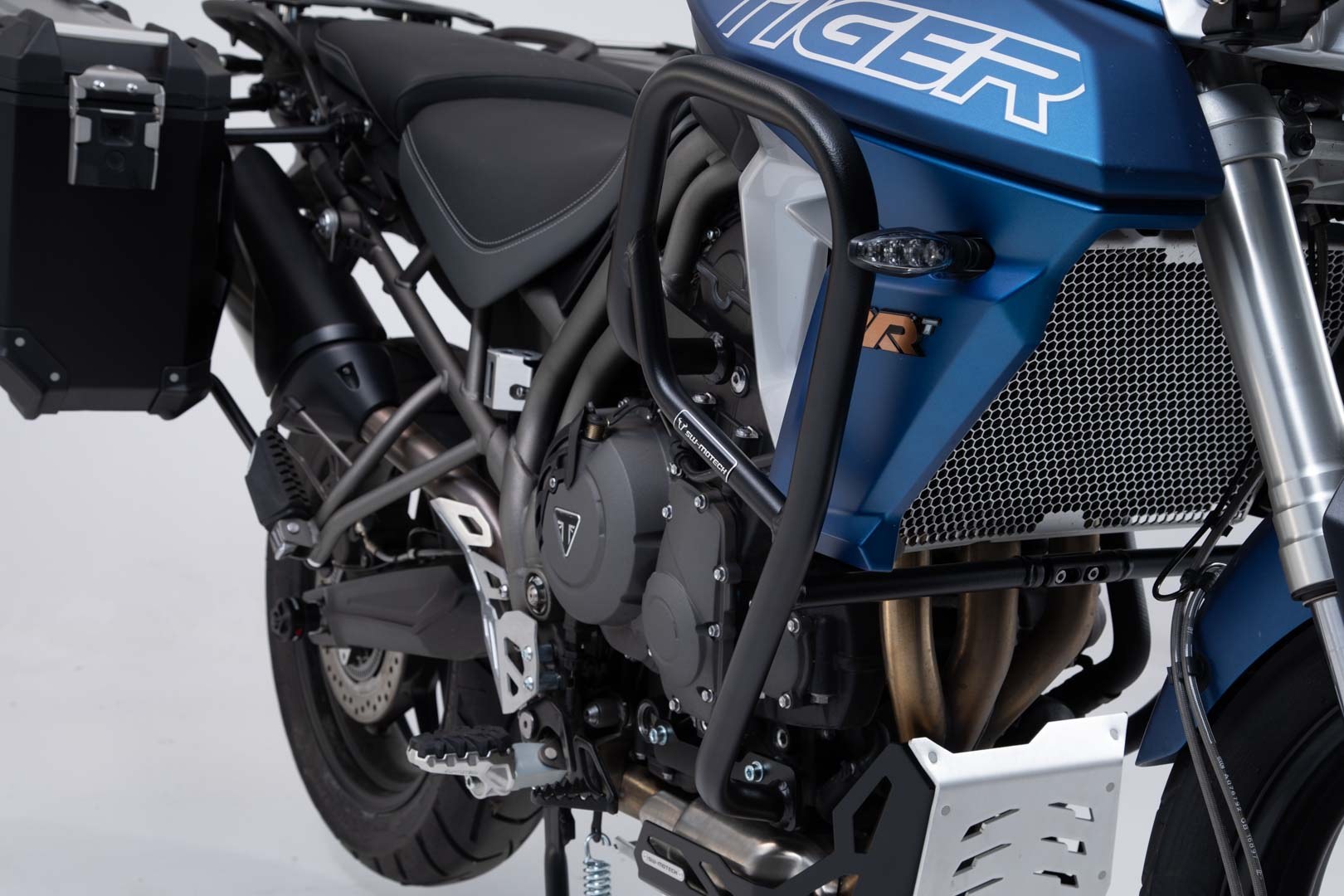 [SBL.11.553.10001/B] Barra di protezione motore Nero. Modelli Triumph Tiger 800 (15-).