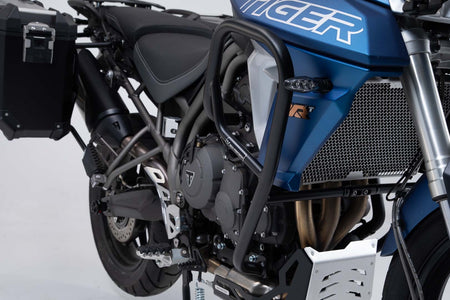 [SBL.11.553.10001/B] Barra di protezione motore Nero. Modelli Triumph Tiger 800 (15-).