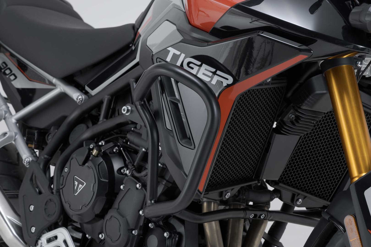 [SBL.11.953.10001/B] Barra di protezione Nero. Modelli Triumph Tiger 900, Tiger 850 Sp.