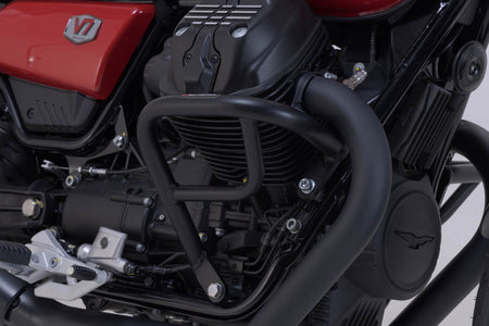 [SBL.17.847.10000/B] Barra di protezione motore Nero. Modelli Moto Guzzi V7/V9.