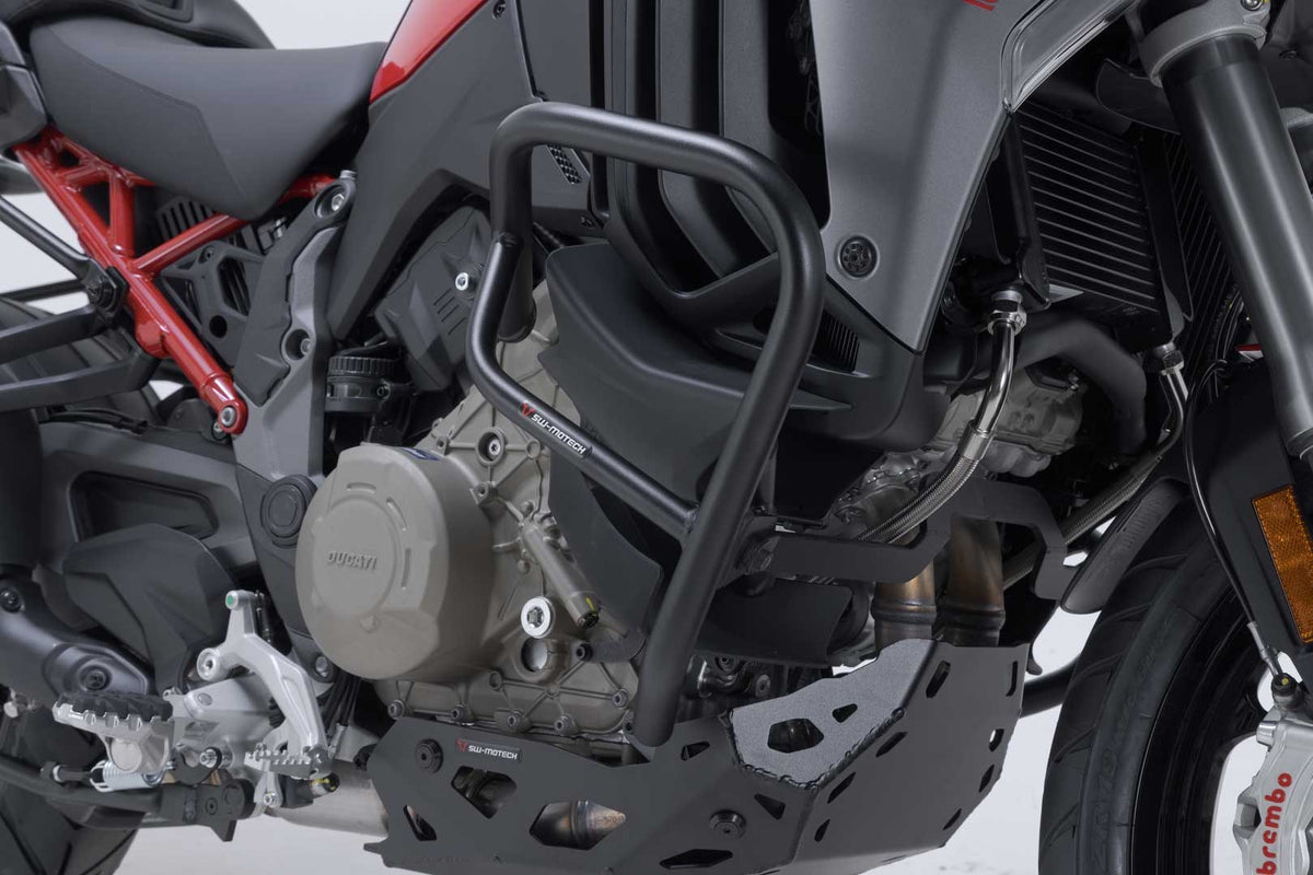 [SBL.22.822.10100/B] Barra di protezione motore Nero. Ducati Multistrada V4 (20-).