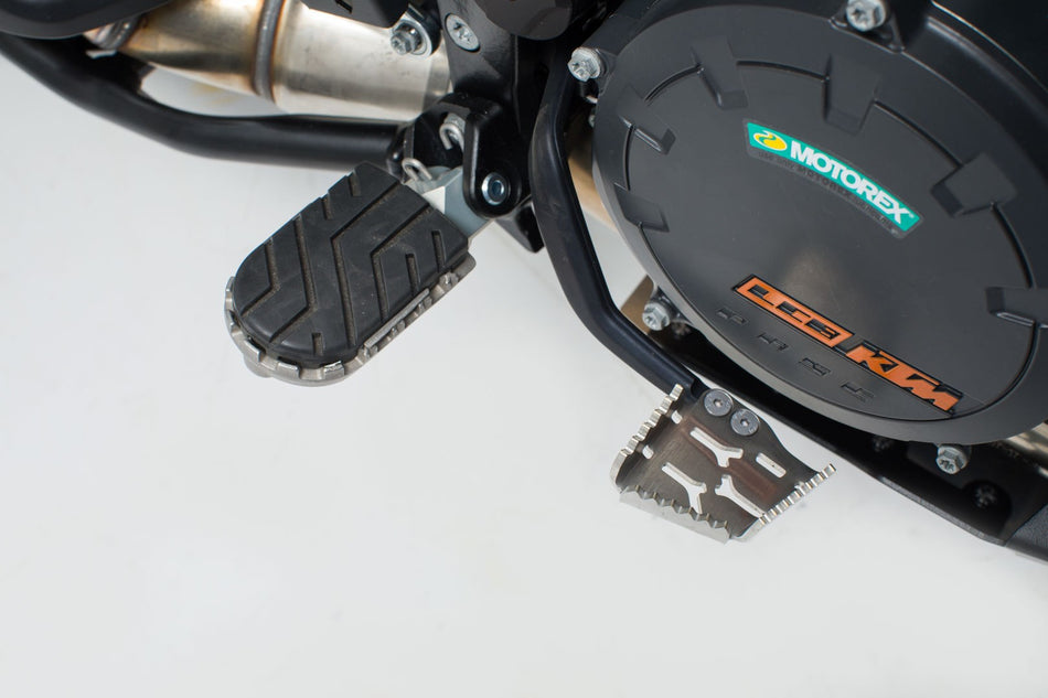 [SCT.04.174.10000/S] Allargamento pedale freno Argento. Modelli KTM.