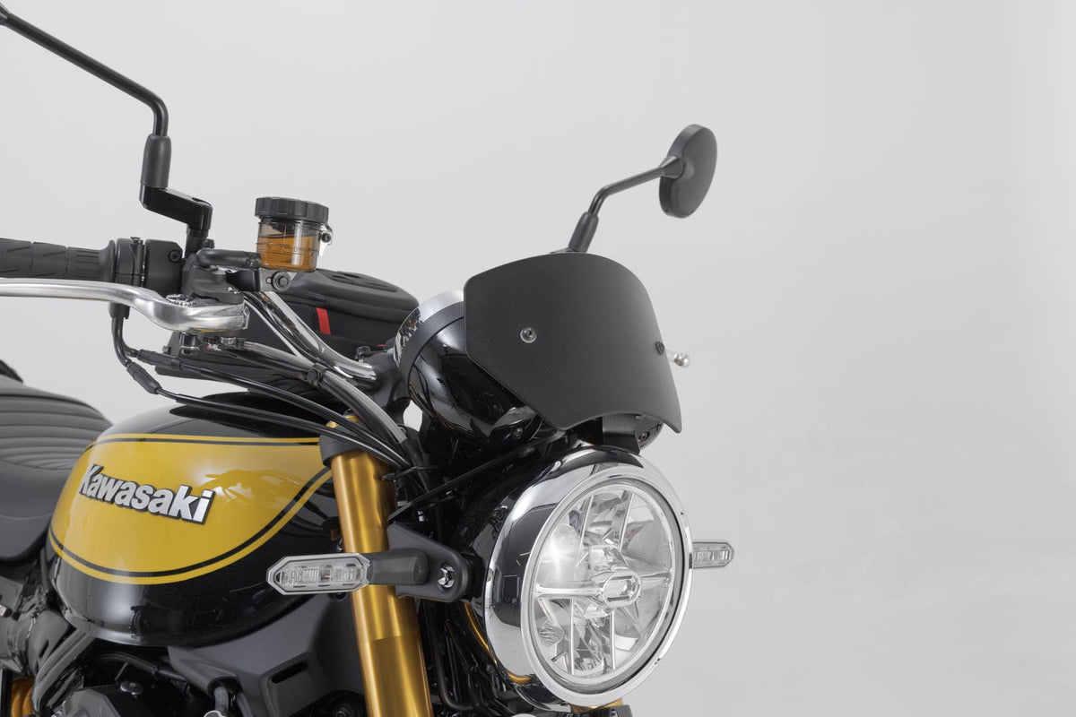 [SCT.08.891.10000/B] Parabrezza Nero. Kawasaki Z900RS (17-) / SE (21-).