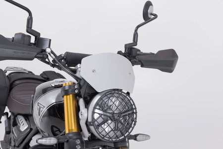 [SCT.11.616.10000/S] Parabrezza Argento. Triumph Scrambler 400 X (23-).