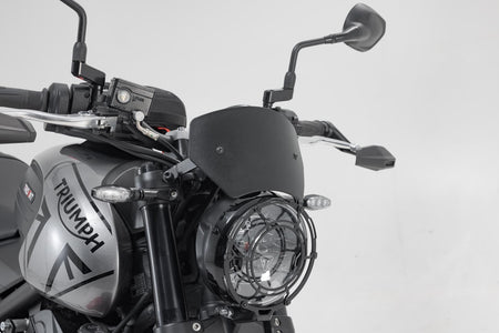 [SCT.11.842.10000/B] Parabrezza Nero. Triumph Trident 660 (21-25).