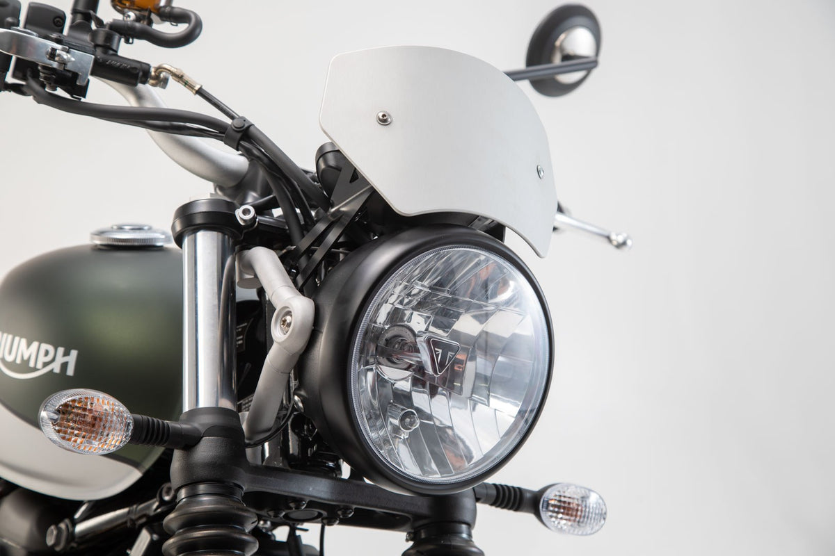 [SCT.11.884.10001/S] Parabrezza Argento. Triumph Street Scrambler 900 (16-).