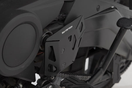 [SCT.18.911.10100/B] Protezione tallone sinistra Nero. Harley-Davidson Pan America (21-).