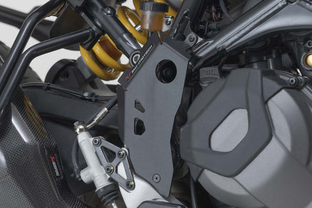 [SCT.22.995.10001/B] Protezione tallone Nero. Ducati DesertX (22-) / Rally (23-).