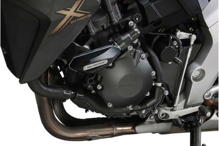 [STP.01.590.10000/B] Kit tamponi di protezione per telaio Nero. Honda CB1000R (08-17).
