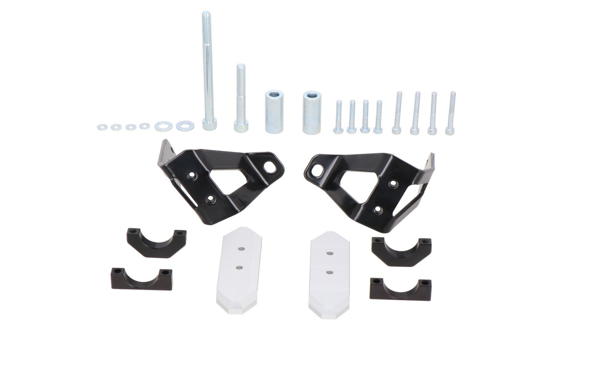 [STP.01.590.80800/B] Supporto per tamponi di protezione Nero. Honda CB1000R (18-).