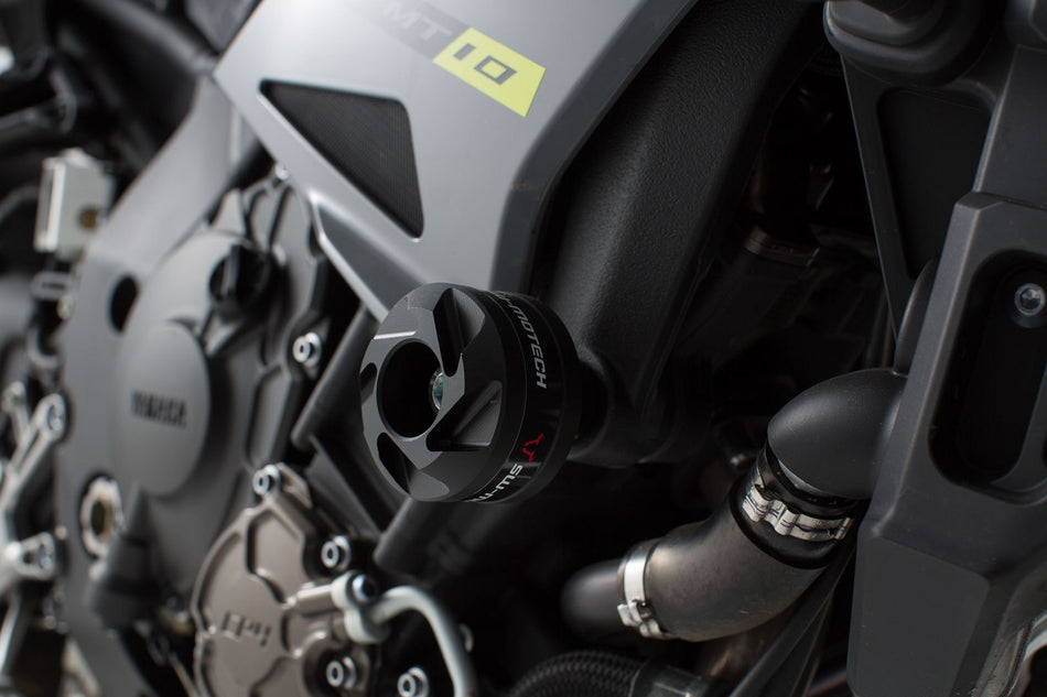 [STP.06.564.10001/B] Kit tamponi di protezione per telaio Nero. Yamaha MT-10 / SP (16-21).
