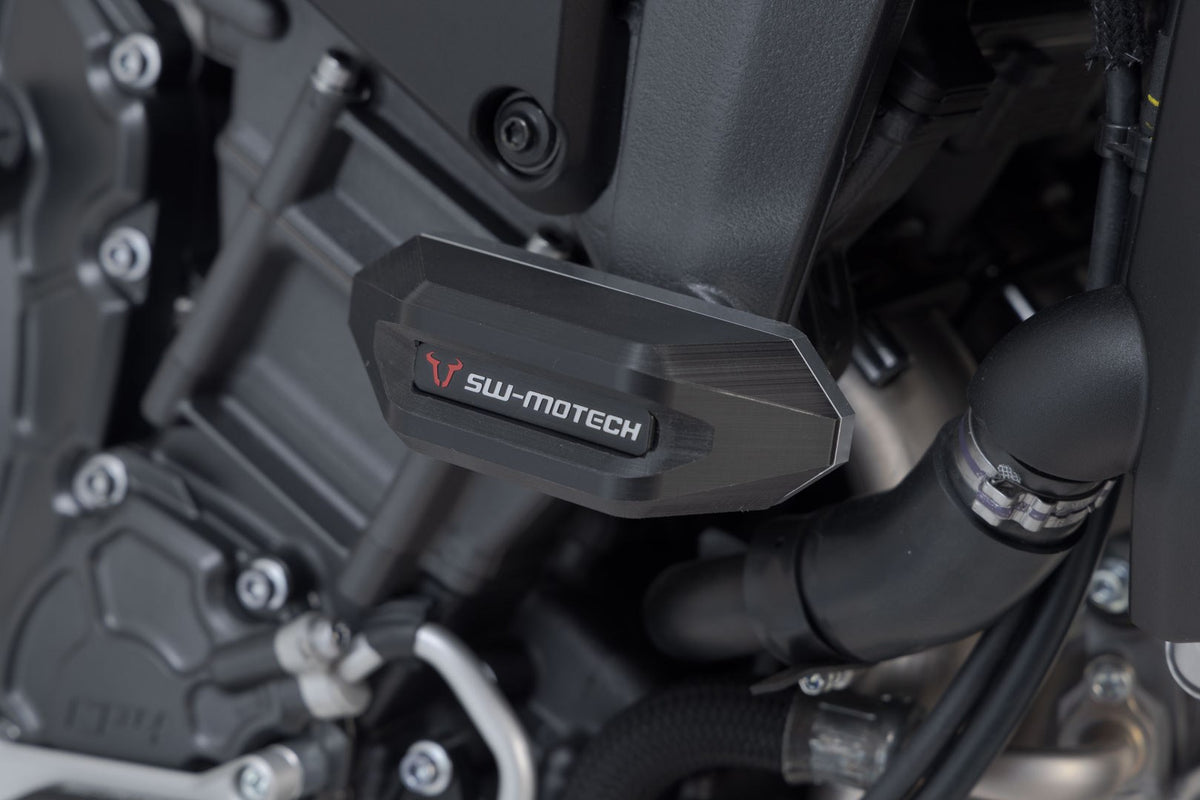 [STP.06.590.11400/B] Kit tamponi di protezione per telaio Nero. Yamaha MT-10 (21-).