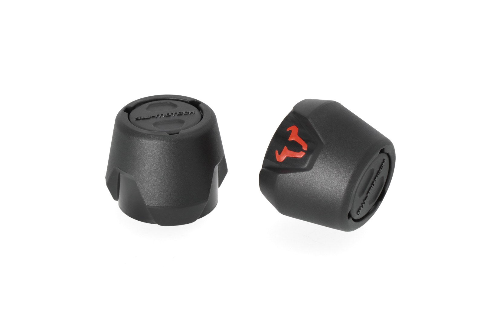 [STP.08.176.10901/B] Kit tamponi di protezione per asse anteriore Nero. Kawasaki Z900 (16-), Z900 SE (20-).