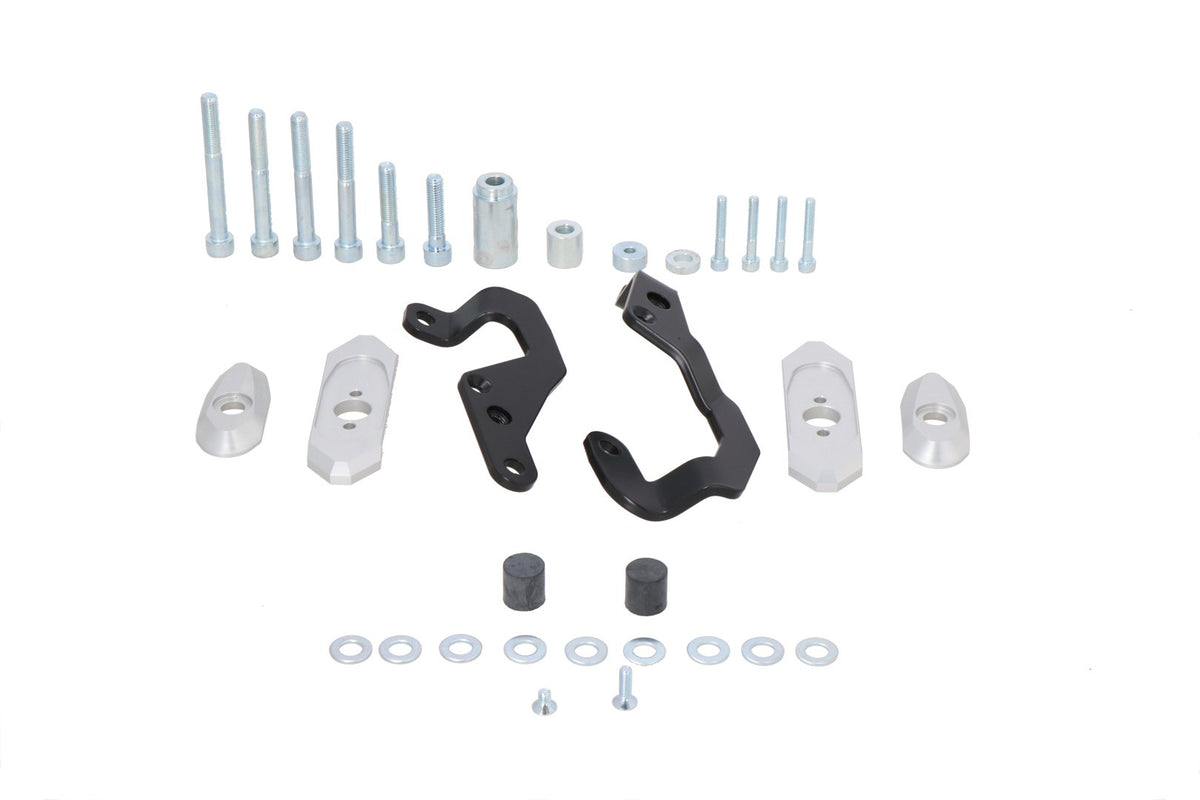 [STP.08.590.80700/B] Supporto per tamponi di protezione Nero. Kawasaki Z 1000 SX (11-).