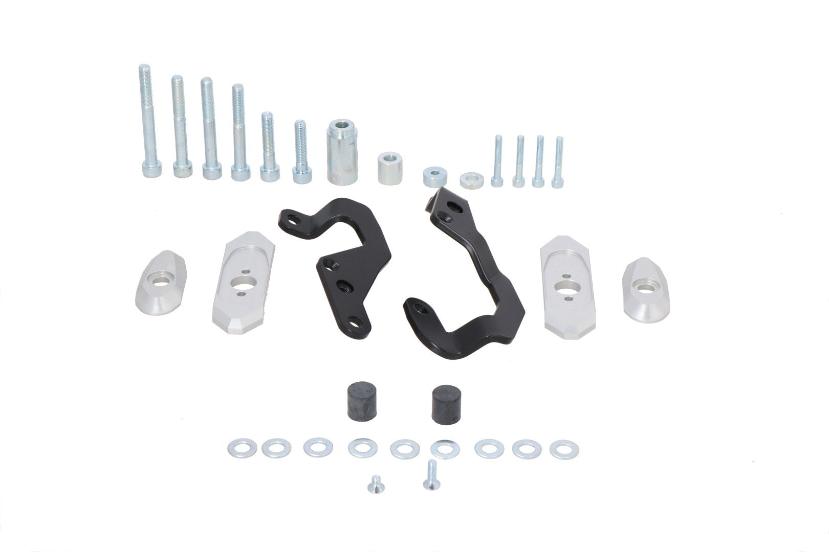 [STP.08.590.80700/B] Supporto per tamponi di protezione Nero. Kawasaki Z 1000 SX (11-).