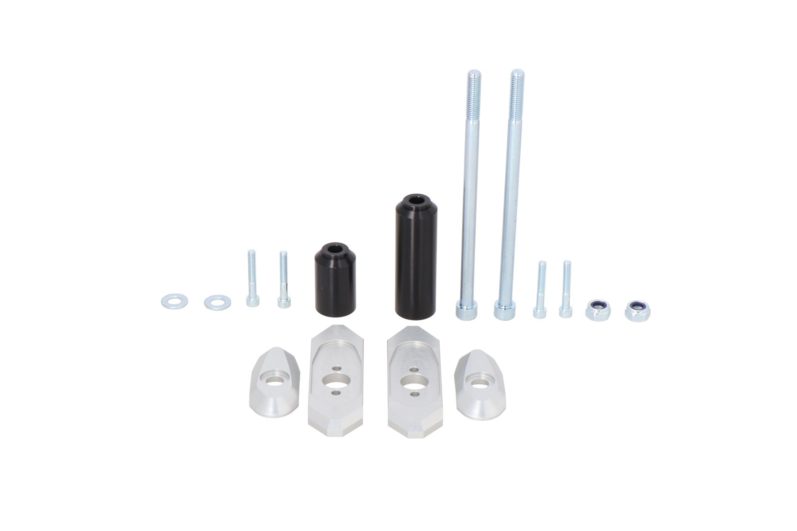 [STP.08.590.81401/B] Supporto per tamponi di protezione Nero. Kawasaki Ninja 650 (16-).
