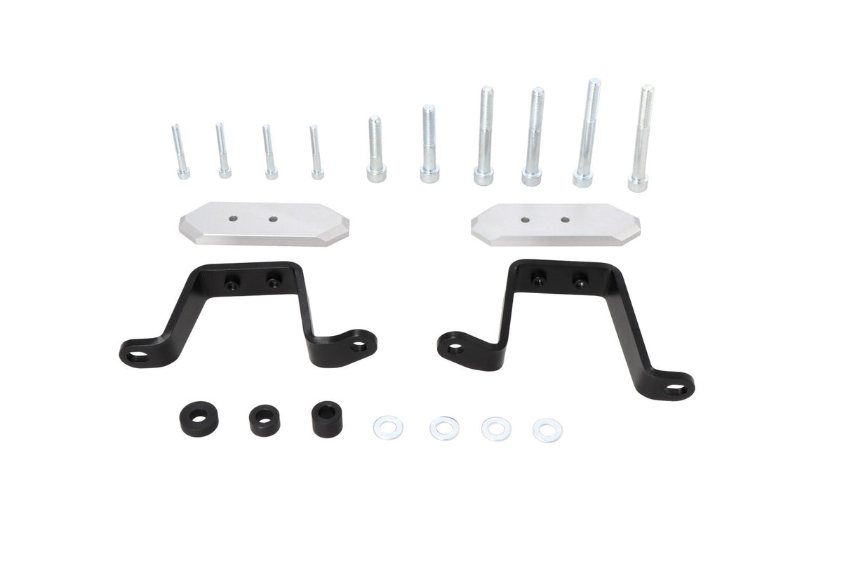 [STP.08.590.81602/B] Kit montaggio per tamp. di protezione Nero. Kawasaki Ninja 1000SX, 1100 SX/SE.