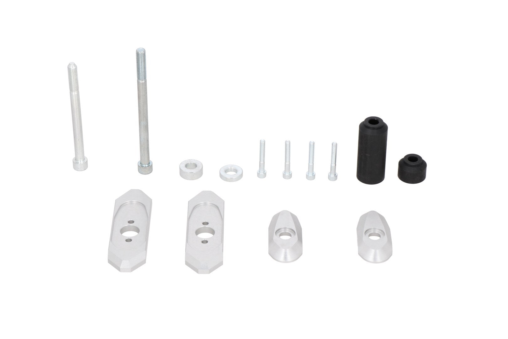 [STP.08.590.81800/S] Supporto per tamponi di protezione Argento. Kawasaki Ninja ZX4-RR (23-).