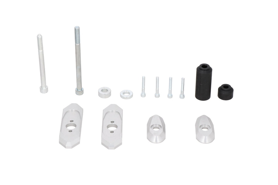 [STP.08.590.81800/S] Supporto per tamponi di protezione Argento. Kawasaki Ninja ZX4-RR (23-).