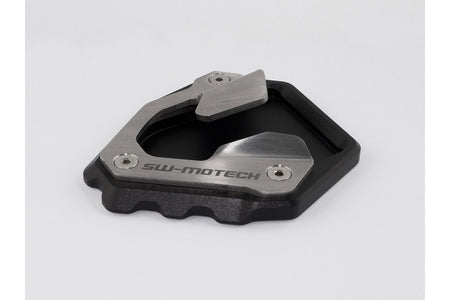 [STS.01.622.10000] Base maggiorata per cavalletto laterale Nero/Argento. CRF1000L (15-)/Adv Sports (18-).