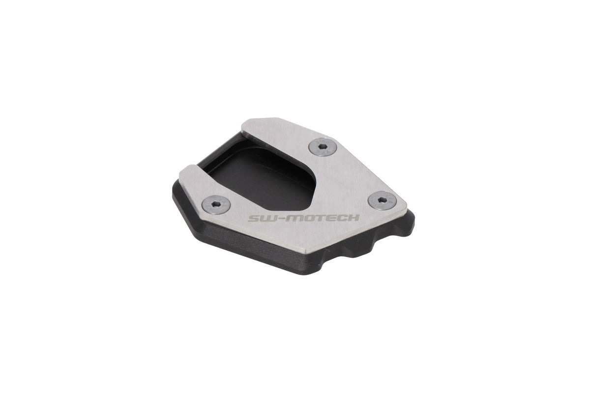 [STS.02.643.10000] Base maggiorata per cavalletto laterale Nero/Argento. Voge DS625X (24-) / DS900X (23-).