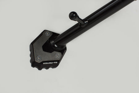 [STS.07.102.10400/B] Base maggiorata per cavalletto laterale Nero/Argento. BMW R1200GS, R1250GS.