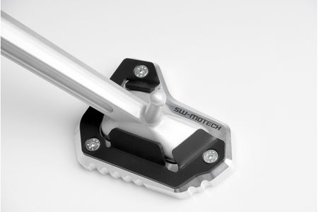 [STS.11.102.10100/S] Base maggiorata per cavalletto laterale Nero/Argento. Triumph Tiger Explorer (11-15).