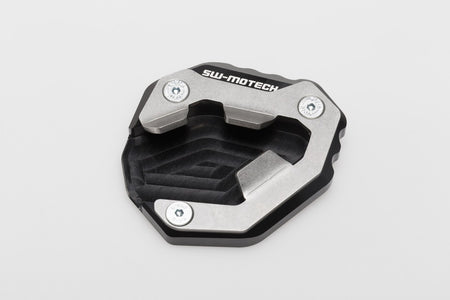 [STS.11.102.10200/B] Base maggiorata per cavalletto laterale Nero/Argento. Triumph Tiger 1050 Sport (13-).