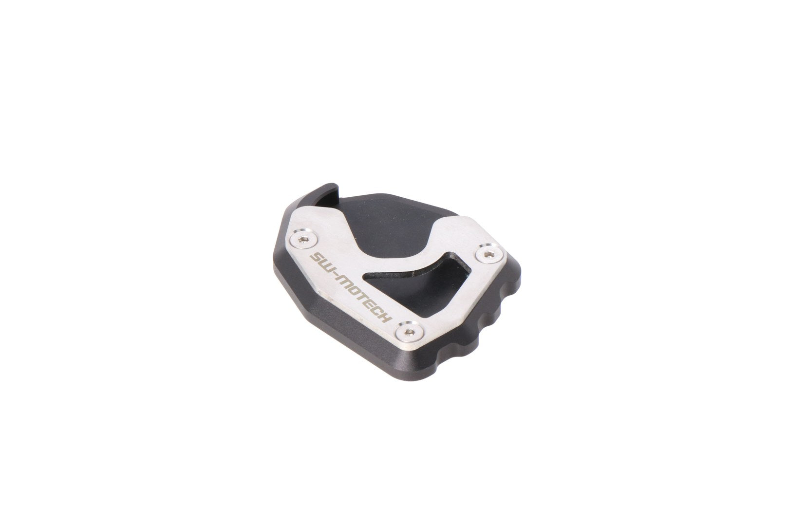 [STS.11.991.10000] Base maggiorata per cavalletto laterale Nero/Argento. Triumph Tiger 660 Sport (21-24).