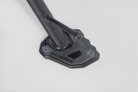 [STS.23.017.10000] Base maggiorata per cavalletto laterale Nero/Argento. Moto Morini X-Cape 650 (21-).