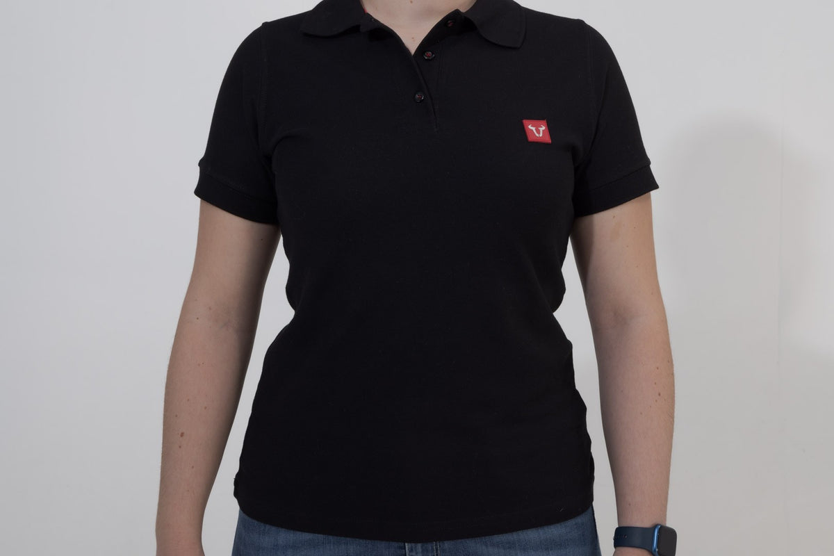 [WER.BKL.032.S.10000] Polo Core Line. Nero. Donna. Misura S.