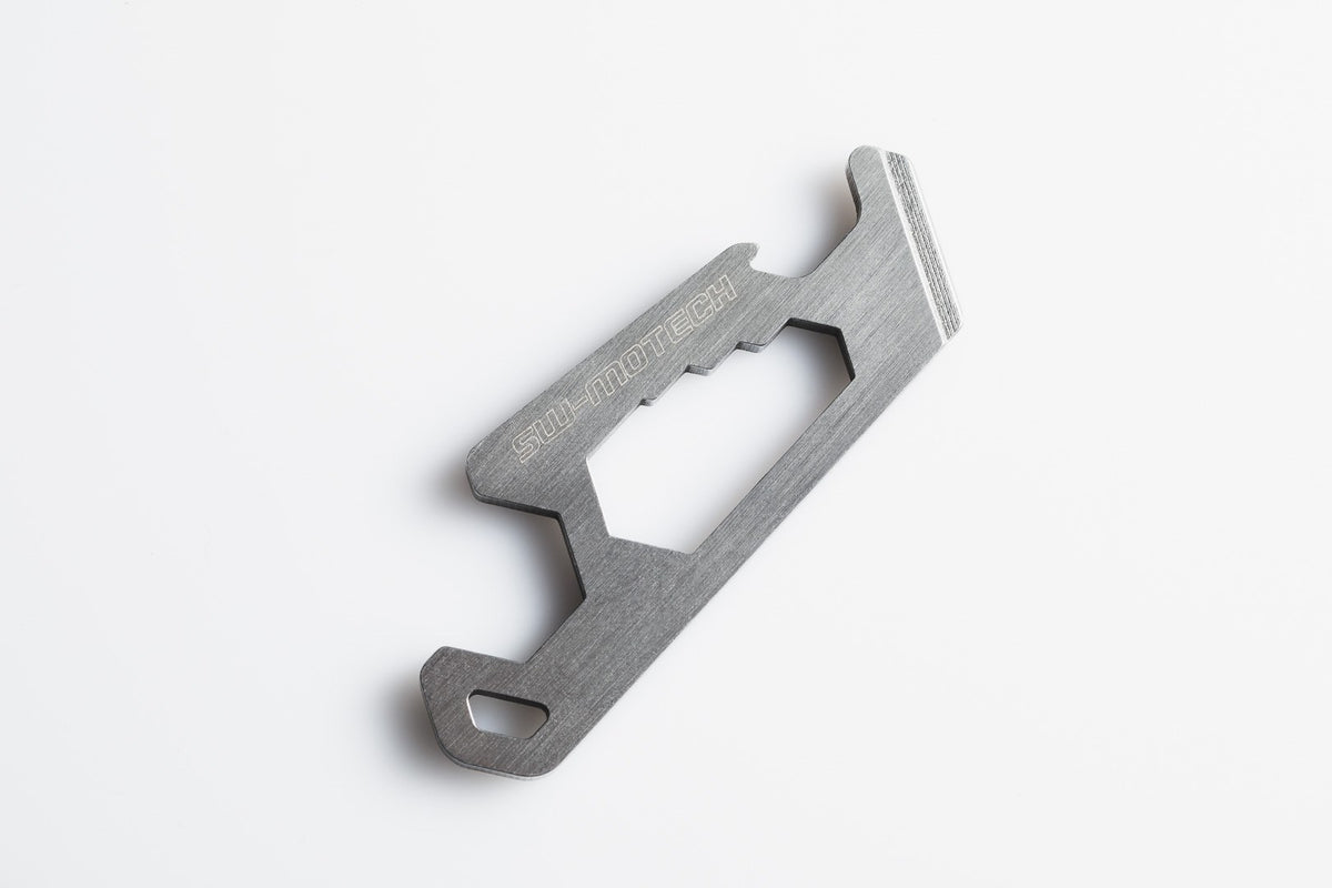 [WER.GIV.022.10000] Portachiavi Multitool Acciaio inox. Con logo.